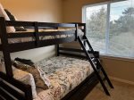  Double /twin bunks in the guest bedroom 